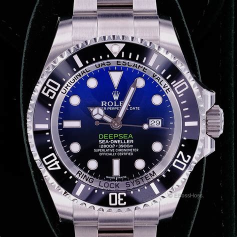 rolex seadweller deepsea d-blue dial mens watch for sale|Rolex Sea.